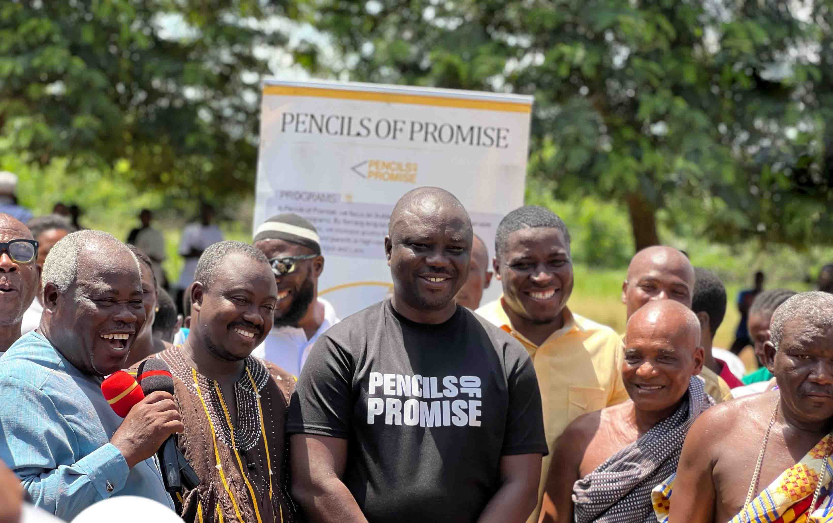 Edem Agbana Donates GH¢125,000 to Support Kave KG School Project