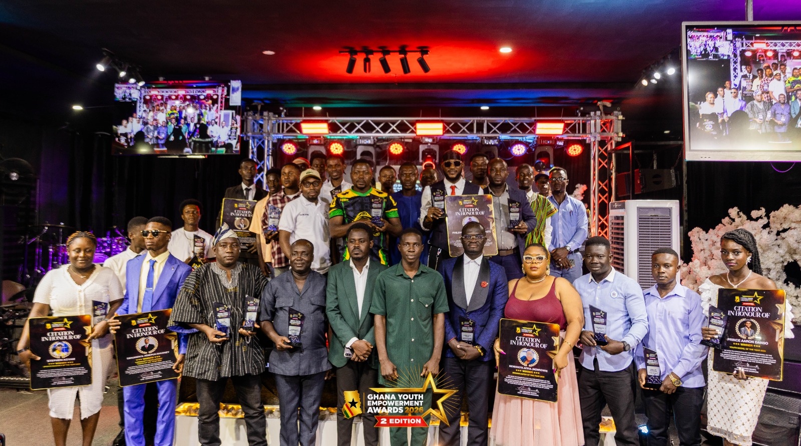 Ghana Youth Empowerment Awards 2026 (2nd Edition): Full List of Winners